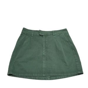 Free People Mini Skirt Green Women’s Size 8